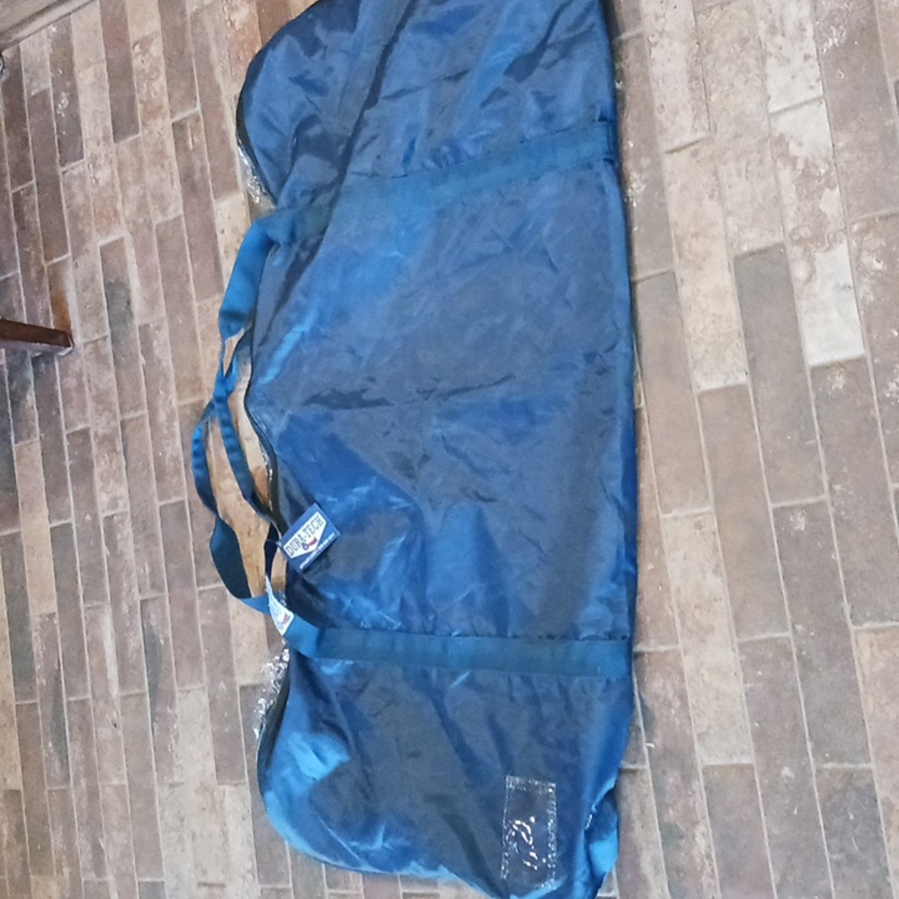Dura-Tech Clearview Western Saddle Pad Bag Carrier navy blue with tag